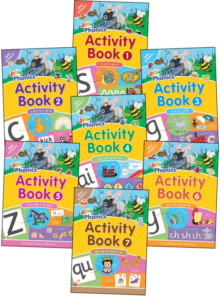 Jolly Phonics Workbooks (1-7)